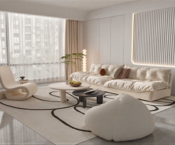 Modern A Living Room-ID:208863025