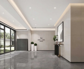 Modern Office Reception Desk-ID:165416005