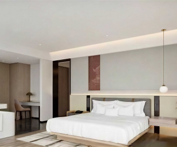 New Chinese Style Bedroom-ID:695461994