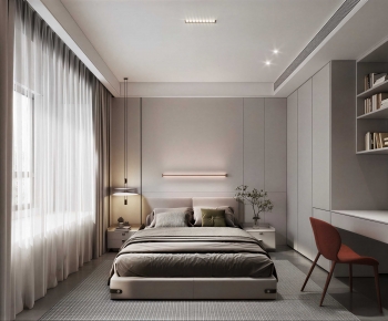 Modern Bedroom-ID:617595915
