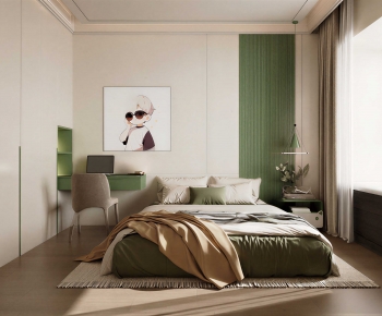 Modern Bedroom-ID:390718946