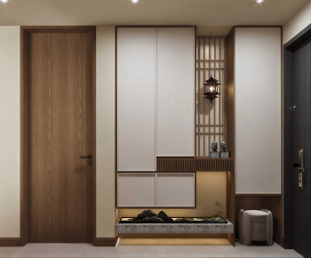New Chinese Style Hallway-ID:100770098