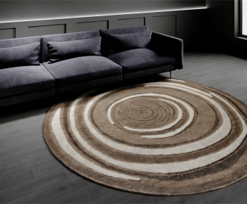 Modern Circular Carpet-ID:944711924