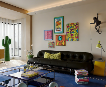 Modern A Living Room-ID:282830954