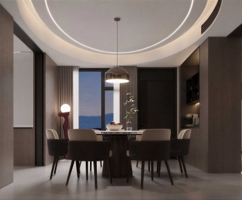 Modern Dining Room-ID:920522935
