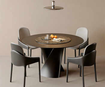 Modern Dining Table And Chairs-ID:667270909