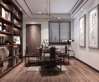 New Chinese Style Study Space-ID:306210535