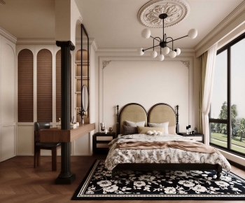 French Style Bedroom-ID:890835054