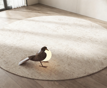 Modern Circular Carpet-ID:228672981