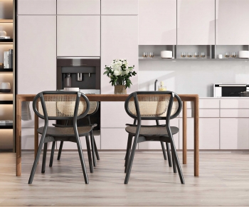 Modern Dining Table And Chairs-ID:985291032
