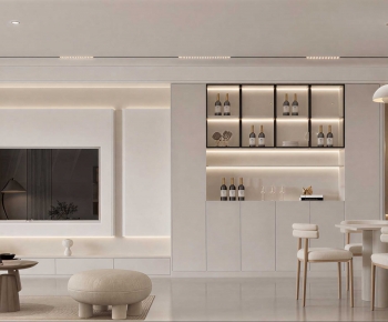 Modern A Living Room-ID:421586997
