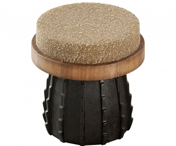 Wabi-sabi Style Sofa Stool-ID:468883046