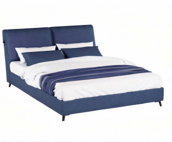 Modern Double Bed-ID:258131988