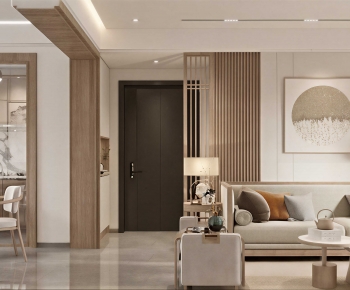 Modern A Living Room-ID:693036083