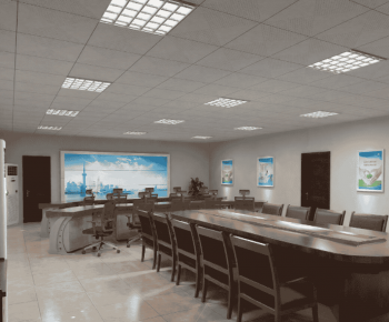 Modern Meeting Room-ID:648781066