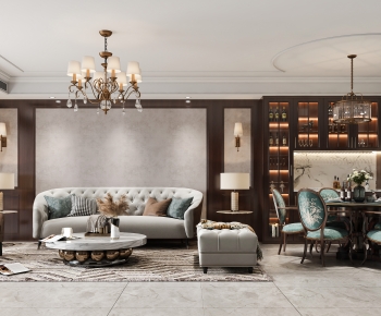 American Style A Living Room-ID:914223912