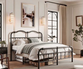 American Style Bedroom-ID:407860998