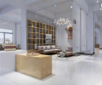 Modern Exhibition Hall-ID:844511997