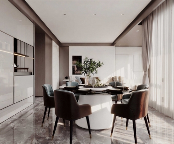 Modern Dining Room-ID:755100977