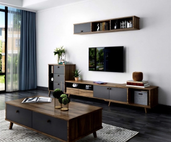 Modern A Living Room-ID:290931947
