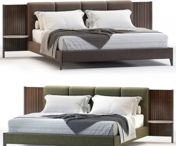 Modern Double Bed-ID:980833056