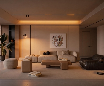 Modern A Living Room-ID:401004081