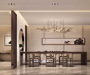 New Chinese Style Tea House-ID:700939892