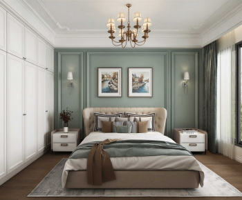 American Style Bedroom-ID:686131001