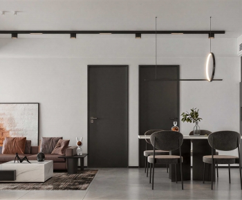 Modern A Living Room-ID:538934958