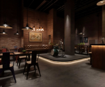 Industrial Style Restaurant-ID:828021057