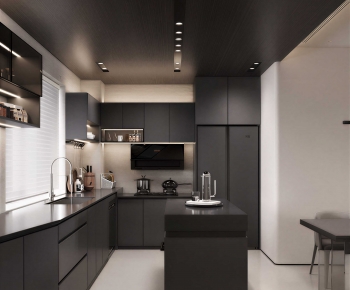 Modern Open Kitchen-ID:574846981