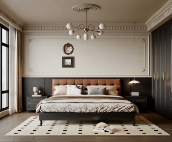 French Style Bedroom-ID:461874963