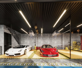 Modern Automobile Repair Shop-ID:934314019