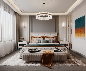American Style Bedroom-ID:838511943