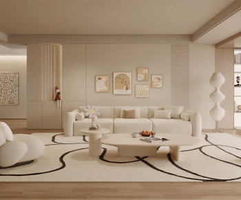 Modern A Living Room-ID:776637082