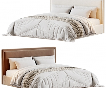 Modern Double Bed-ID:328927048