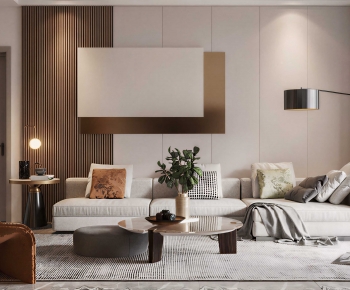 Modern A Living Room-ID:697379194