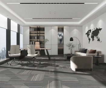 Modern Manager's Office-ID:820384981