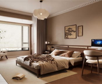 New Chinese Style Bedroom-ID:141500955