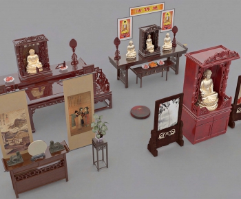 Chinese Style Buddhist Niche-ID:743266114