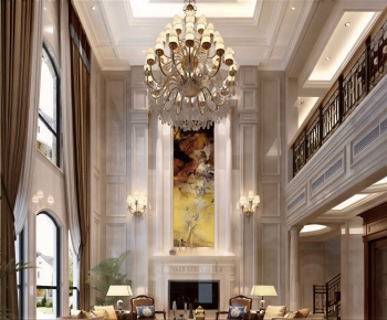 European Style A Living Room-ID:802784922