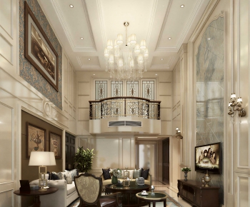 European Style A Living Room-ID:808512931