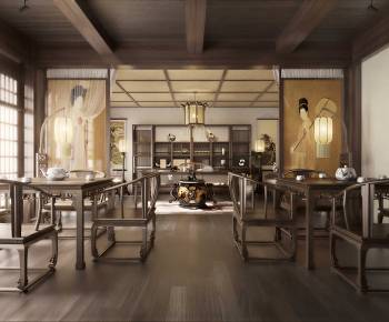 Chinese Style Teahouse Tea House-ID:347069986