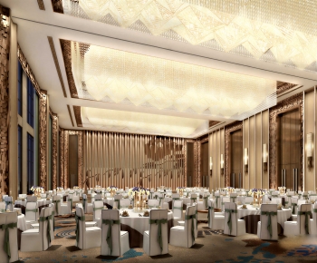 Modern Banquet Hall-ID:710389651