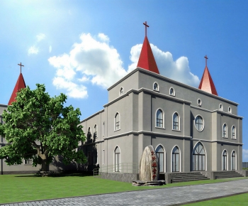 European Style Religious Architecture-ID:868697889