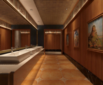 Modern Public Toilet-ID:446389912