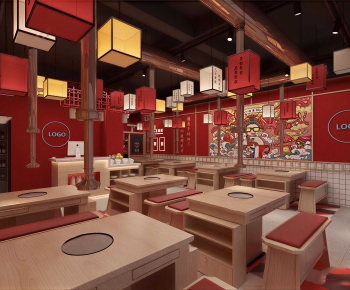 New Chinese Style Hot Pot Restaurant-ID:827162988