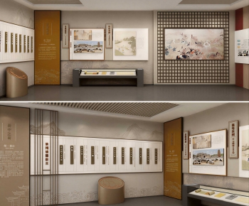 New Chinese Style Exhibition Hall-ID:221719987