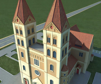 European Style Religious Architecture-ID:879467011