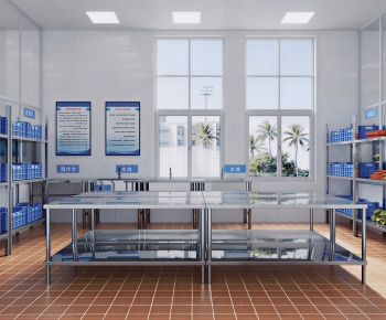 Modern Central Kitchen-ID:837172991